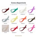 Cores disponíveis: Viés de algodão Destaque 35mm rolo 20 metros
